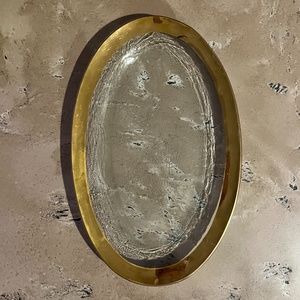 Annieglass Oval Platter